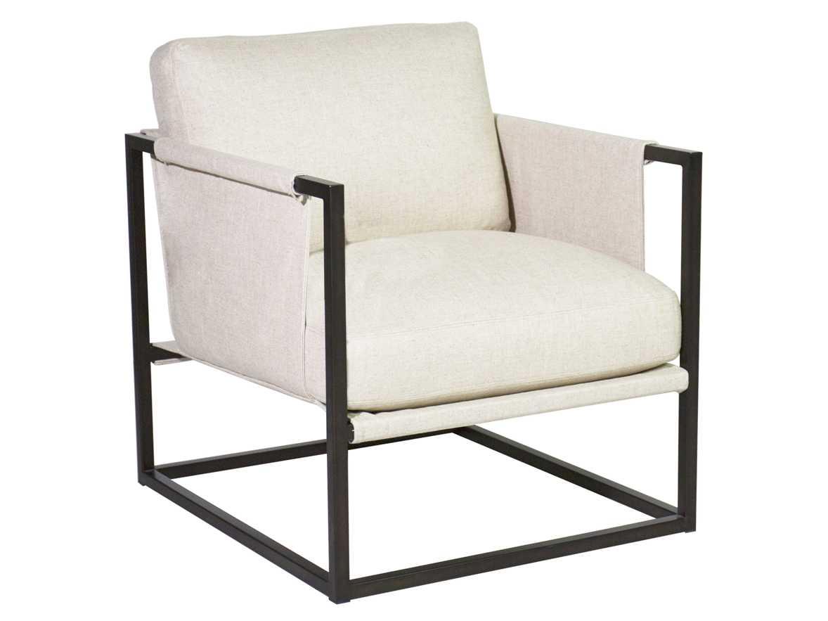 Rhonda Chair (SH-RCH-283232) -Dark Iron w/ Linen