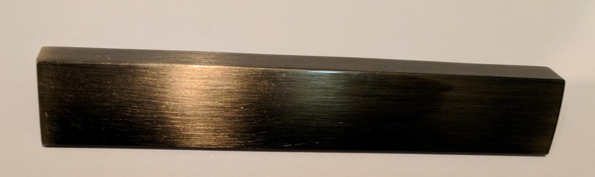 Brushed Bronze Curved Handle