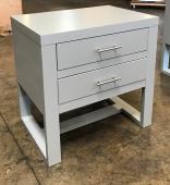 Pacifica Side Table -Sherwin Williams Gray Matters