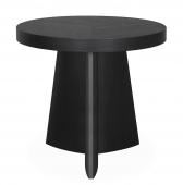 Carmel End table (EM-CRE-282826)- Black Oak