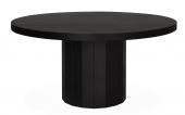 Hayden 60rd Dining Table (EM-HDT-606030)- Ebony Oak