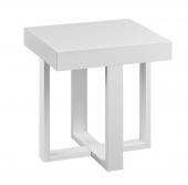 Pacifica End Table- White 