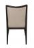 Axel Side Chair - Coffee w/ linen
