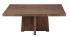 Perry 72 Sq Dining Table-Light Walnut