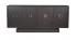 Hoover 4-Door Cabinet Storage (GB-HSB-822036)- Wired Brush Coffee w/ Acrylic Handle