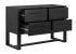 Pacifica 4-drw Dresser - Wire brushed Ebony