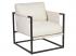 Rhonda Chair (SH-RCH-283232) -Dark Iron w/ Linen