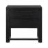 Pacifica Side Table (EM-PNT-282028)- wire brushed ebony